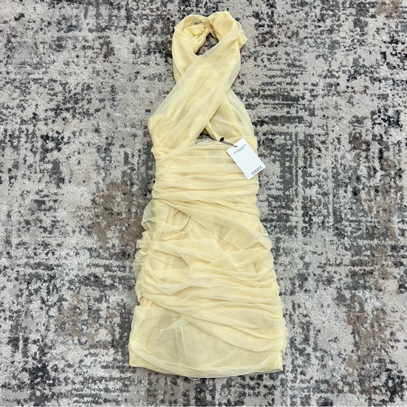 House of CB Mistress Rocks Halter Mini Dress - Picture 3 of 9